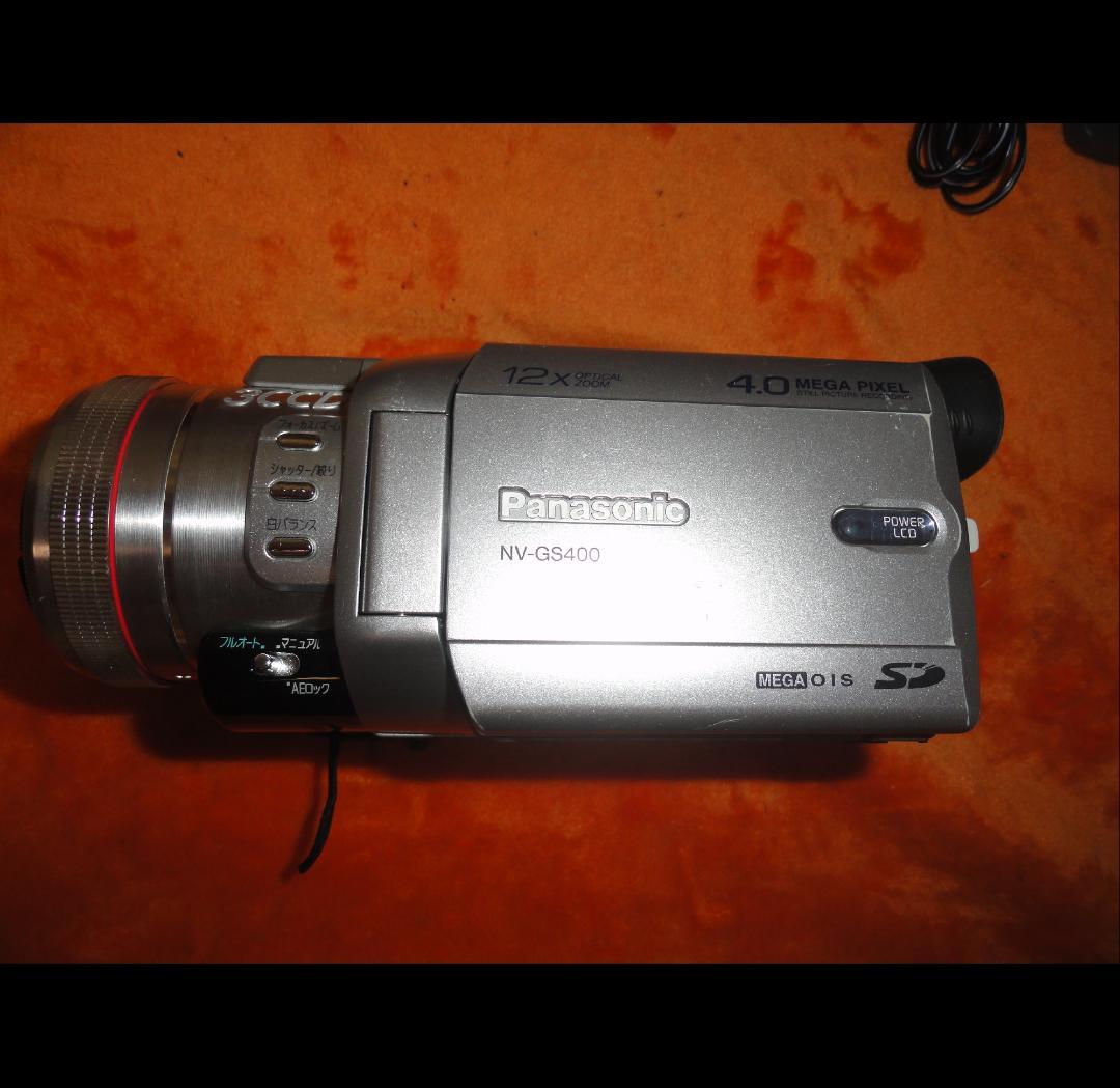 録・再・ダビング☆ミニDV◆パナソニック　ＧＳ４００　付属品１３点