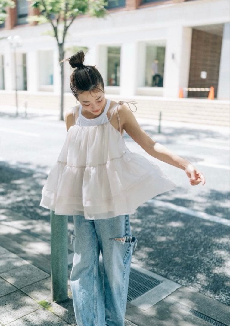 【完売品】【新品未使用】pois mellow cami ピンク