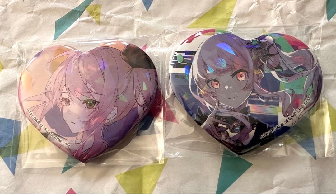 プロセカ プライズ ハート缶 セガ キラキラ 暁山瑞希 缶バッジ - メルカリ