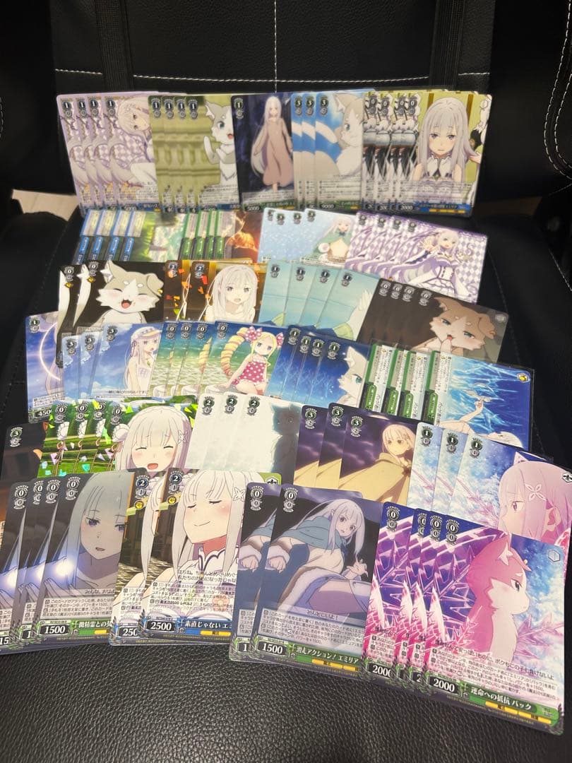 ヴァイスシュヴァルツ　リゼロ　デッキ　バラ売り不可