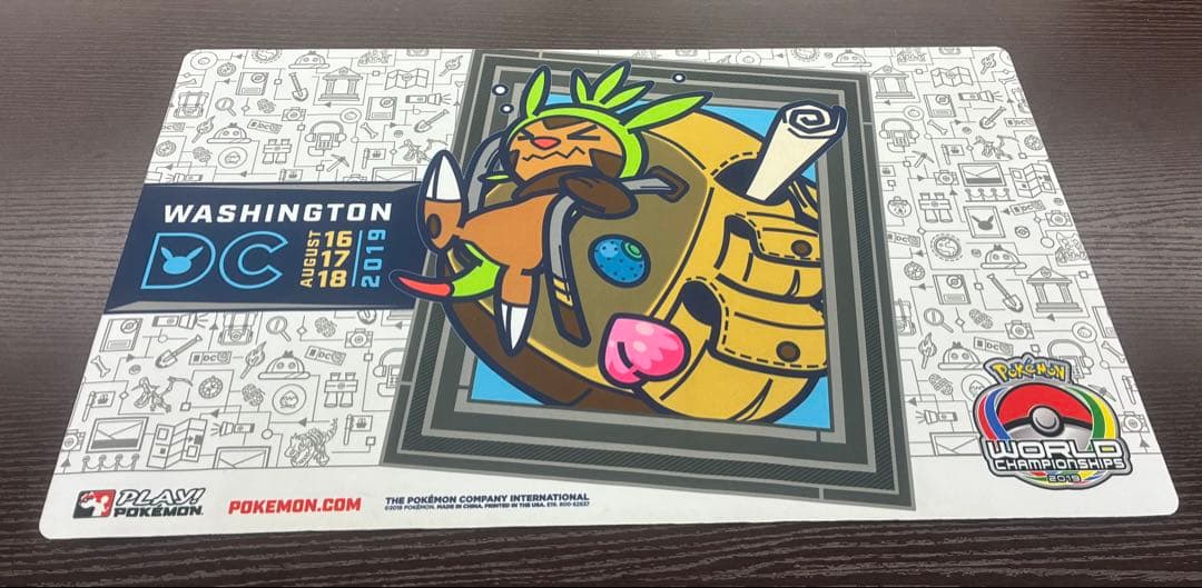 ポケモン　WCS2019 ワシントン　サイドイベント　プレイマット　ハリマロン