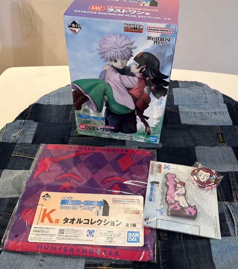 【新品未開封】一番くじ ハンターハンター ラストワン賞 キルア＆アルカ おまけ付 一番くじ HUNTER×HUNTER キルア＆アルカ ラストワン賞 - メルカリ