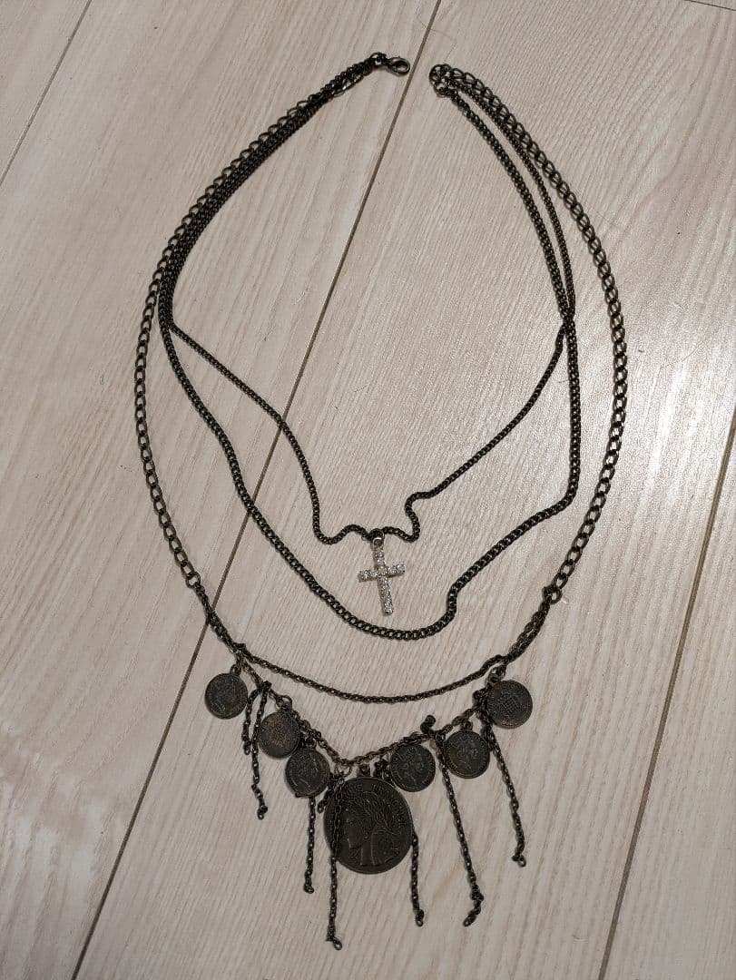 CIVARIZE necklace 　２本まとめ売り　00s y2k Amazon.com: Y2k Pearl Cross Necklace Coquette Aesthetic Baddie