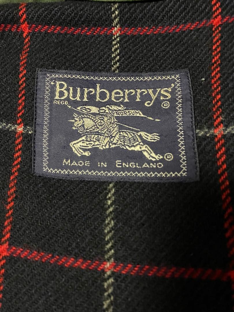 burberrys' 80s oiled jacket!襤褸