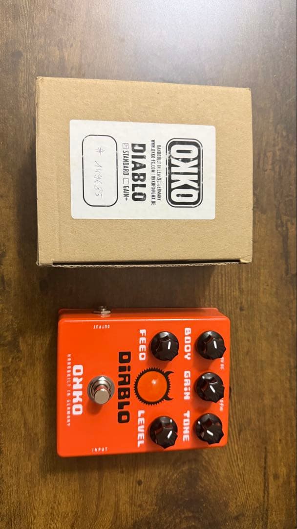 最終値下げ OKKO DIABLO ギターエフェクター