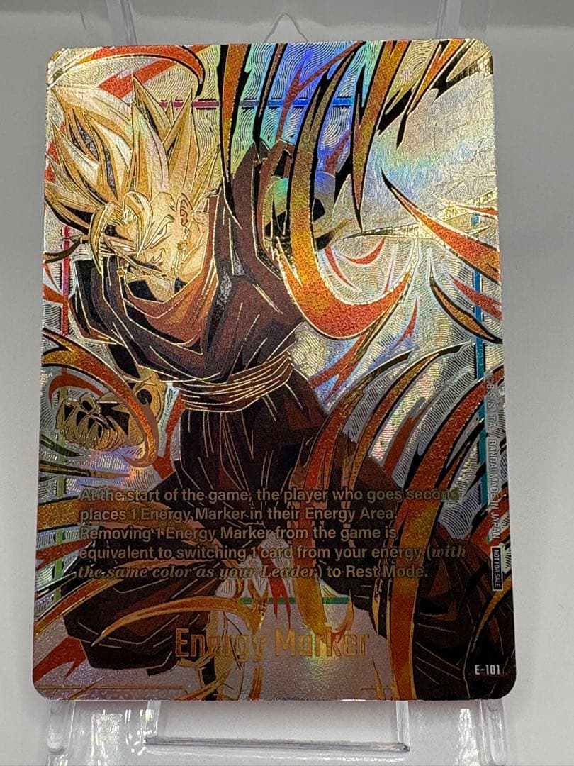 希少 英語版 ベジット エナジーマーカー ドラゴンボール フュージョン