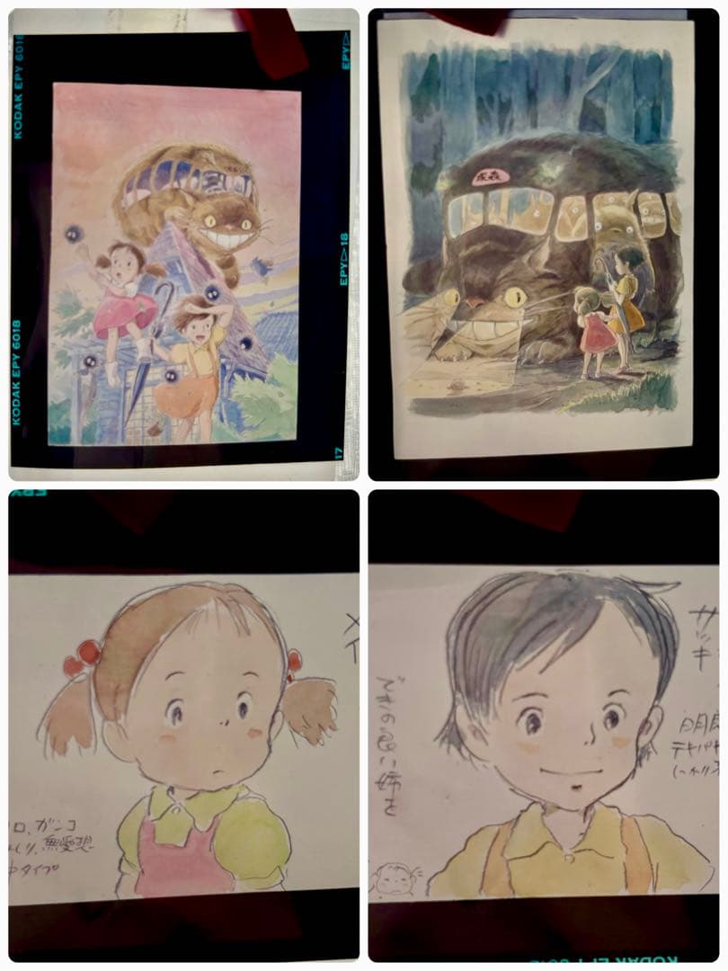 D*d様 ジブリ 原画イラスト フィルム 23枚
