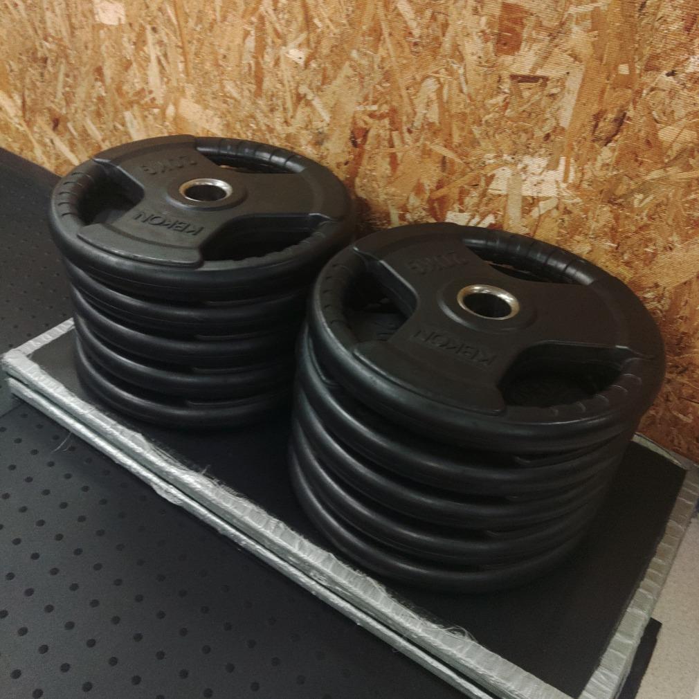 HR様専用パワーラック・200㎏分ラバープレートセット（引取り限定