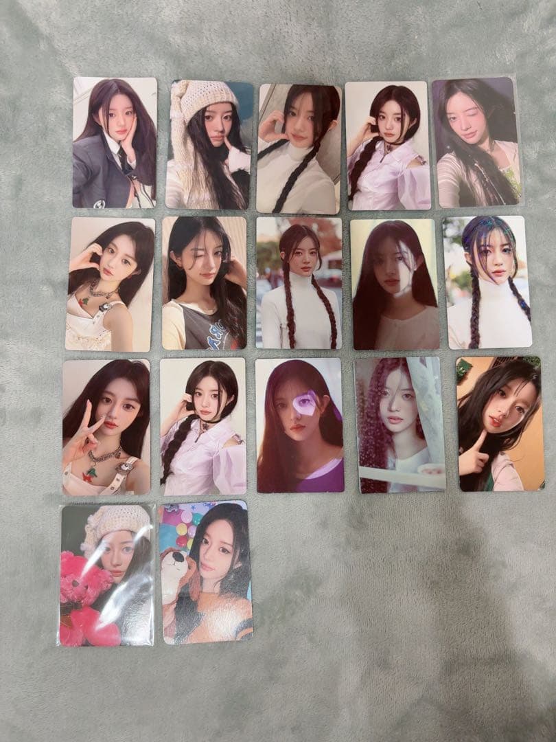 illit 公式　ミンジュ　トレカ　17枚セット