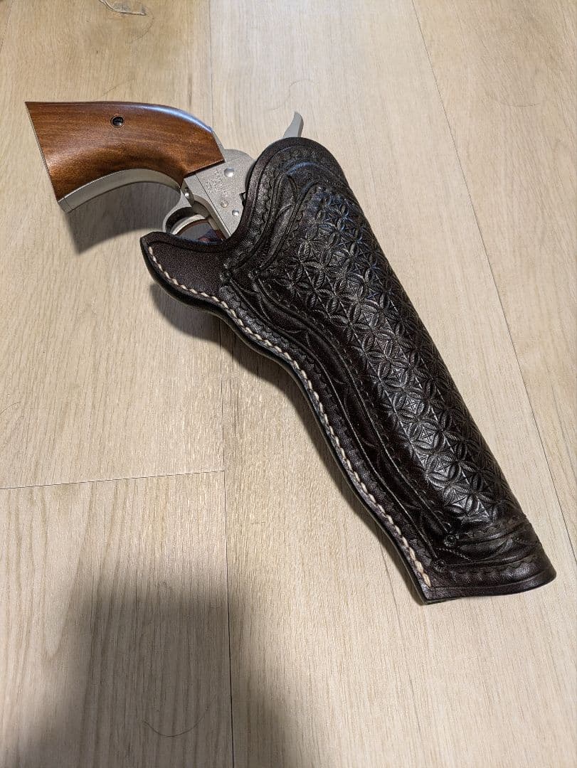 【ウエスタン】スリムジムホルスター 【saa】【51navy】 Western Single Action Slim Jim Style Holster- Percussion or