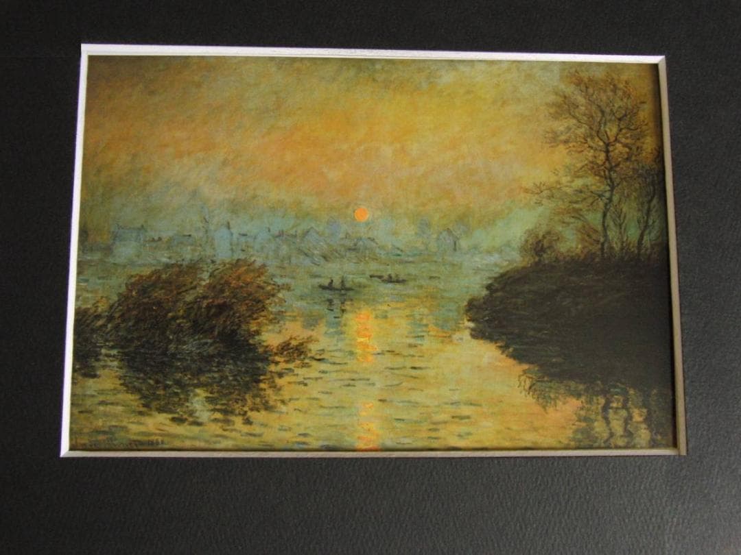 クロード・モネ「Sunset on the Seine at Lavacourt 41kbGBByYiL._SS200_.jpg