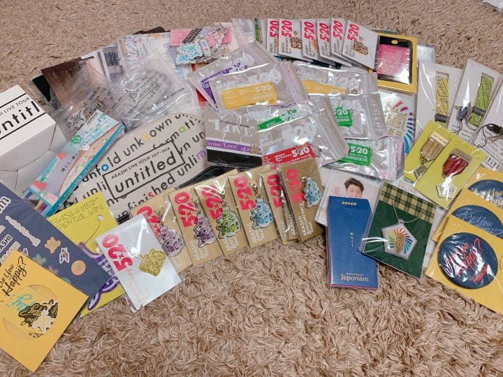 嵐グッズ 嵐 ポップコーンツアー グッズ 21点セット まとめ売り - メルカリ