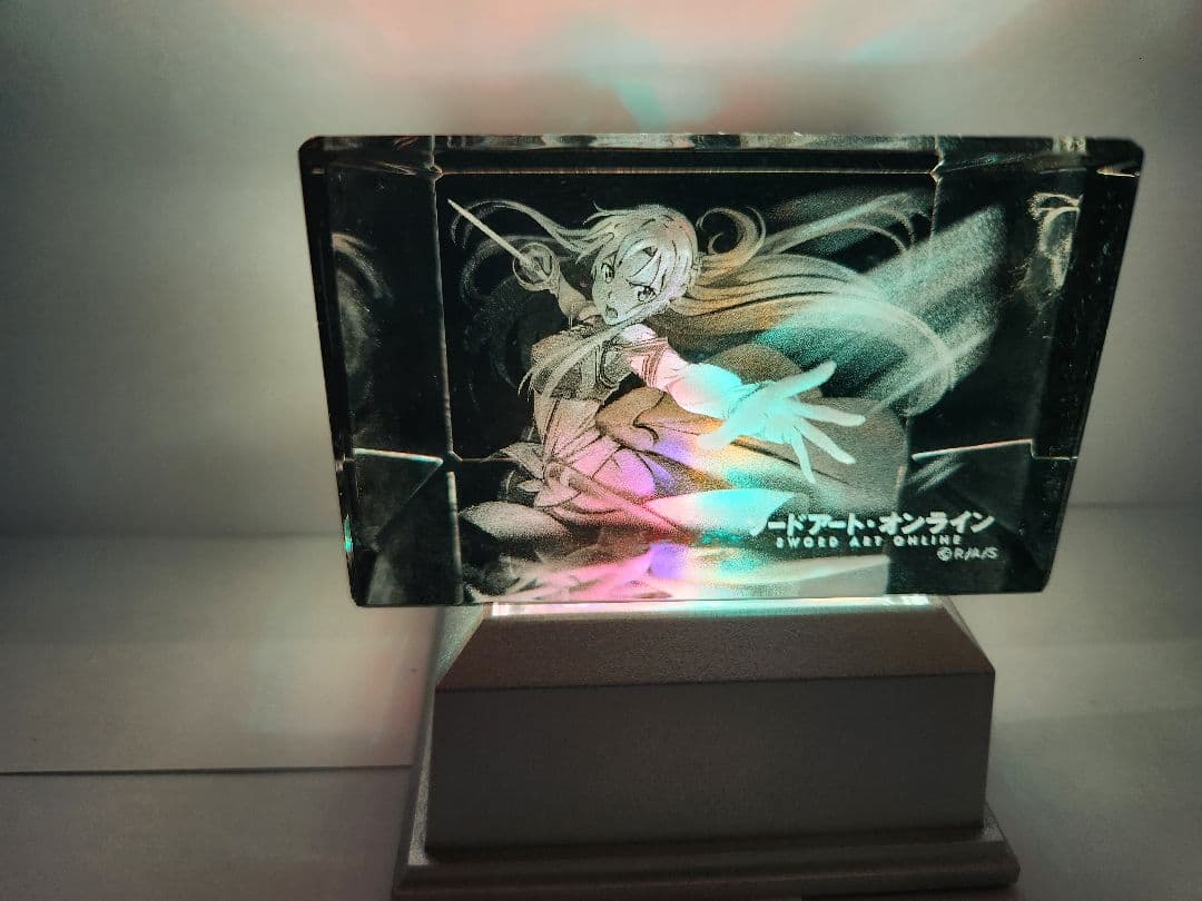 超レア☆CROSS-CF限定　SAO　3Dクリスタルアート【４個セット】