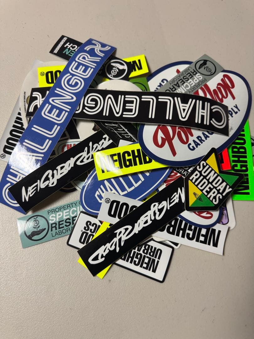 neighborhood challenger ポークチョップ46枚ステッカー