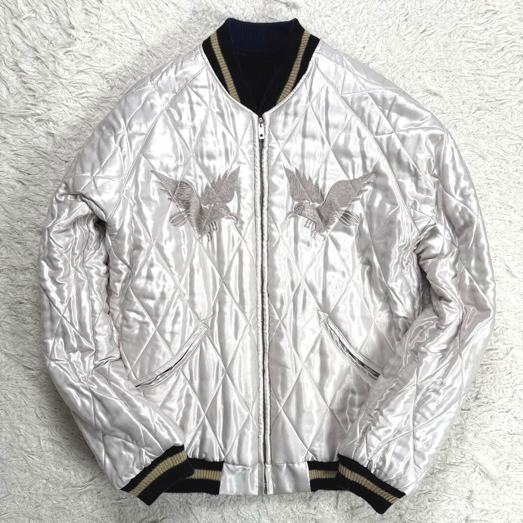 ✨美品・希少・別珍✨テーラー東洋 スカジャン リバーシブル サテン