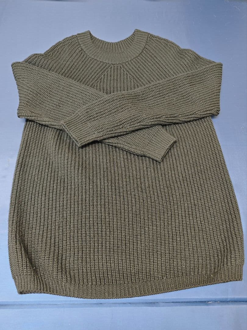 【BATONER/バトナー】 シグネチャーニット　クルーネック　3