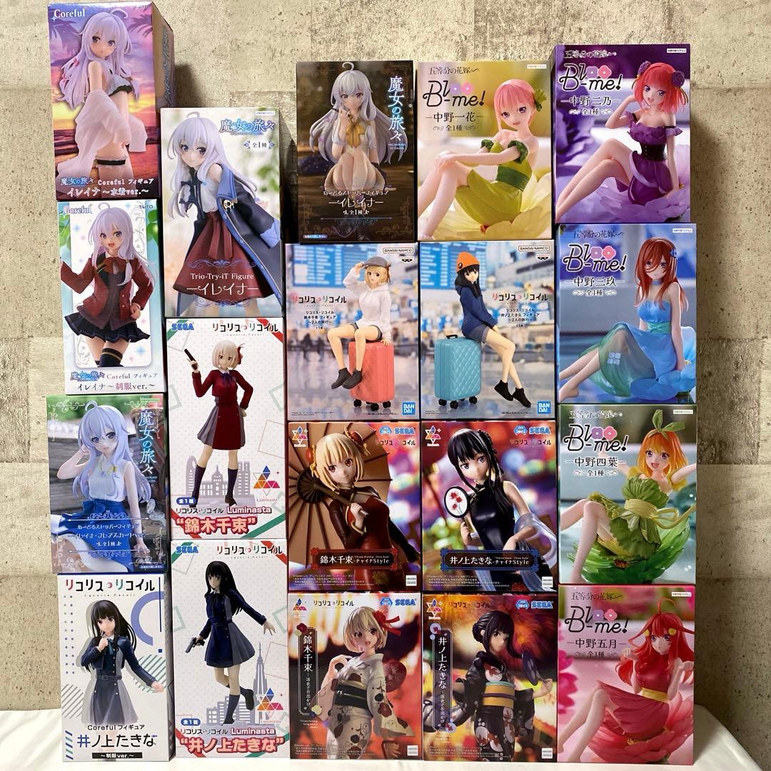 美少女系 プライズフィギュア まとめ売り19個セット イレイナ リコリス 五等分