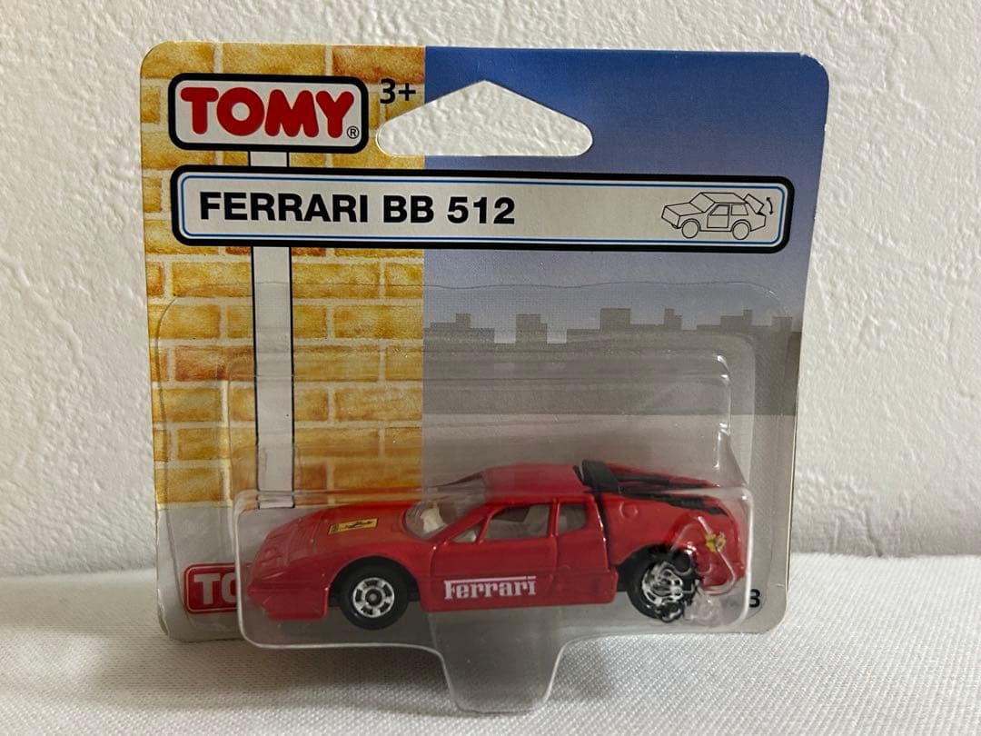 トミカ ブリスターパック ヨーロッパ輸出仕様 FERRARI BB 512