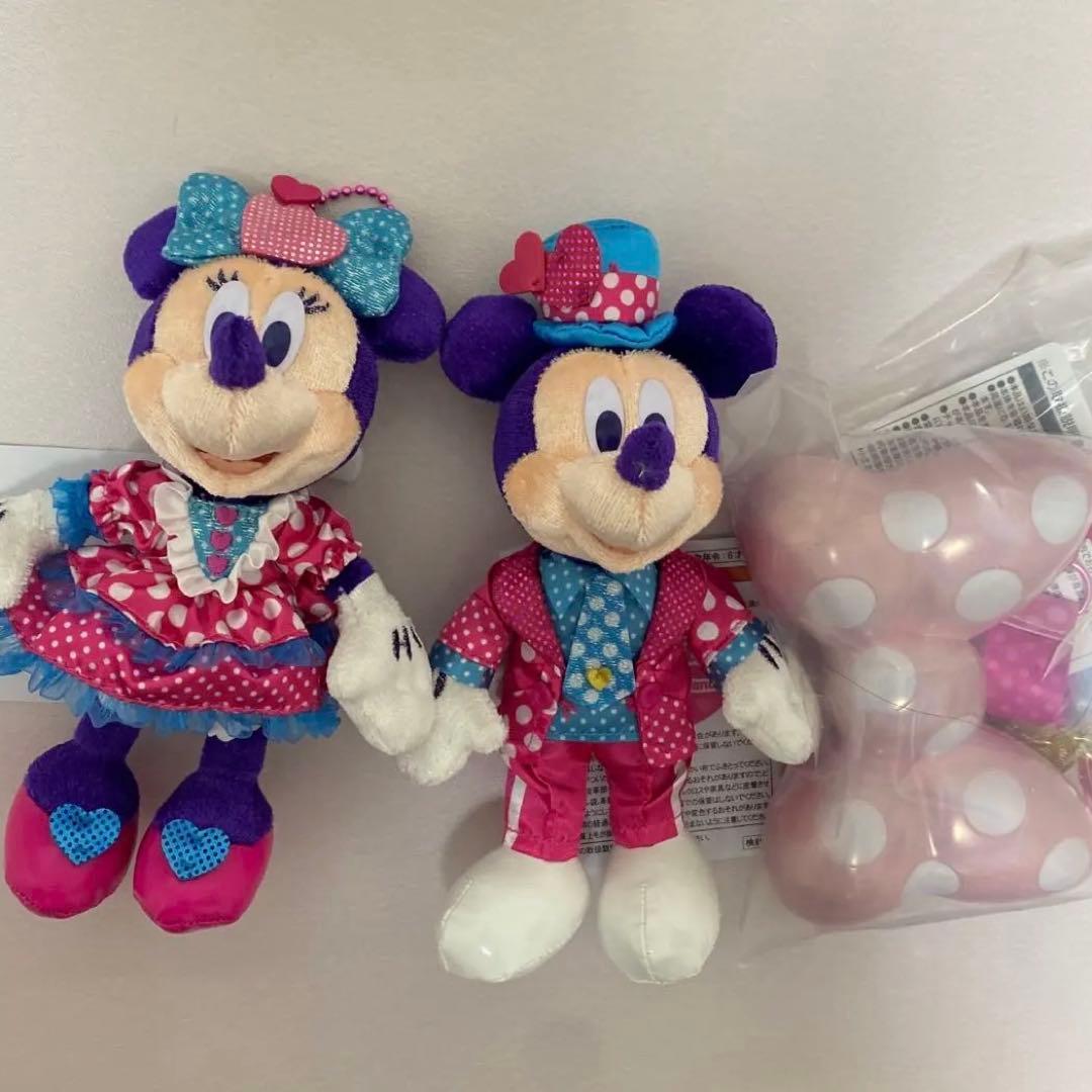 ディズニーランド　パルパルーザミニー　ミニパル　ぬいぐるみバッジ　スナックケース