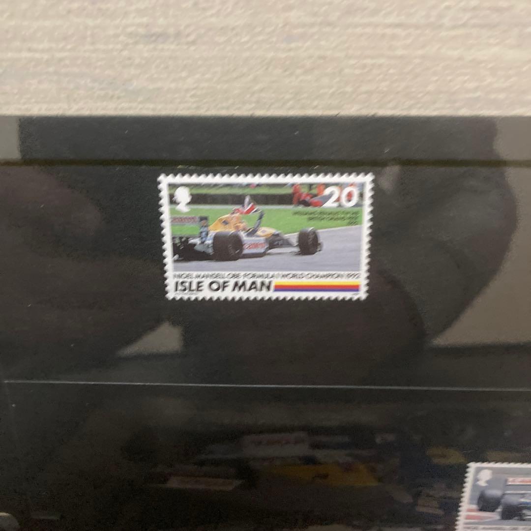 F1 ウィリアムズ FW14 ナイジェル マンセル 記念切手 マン島郵便局