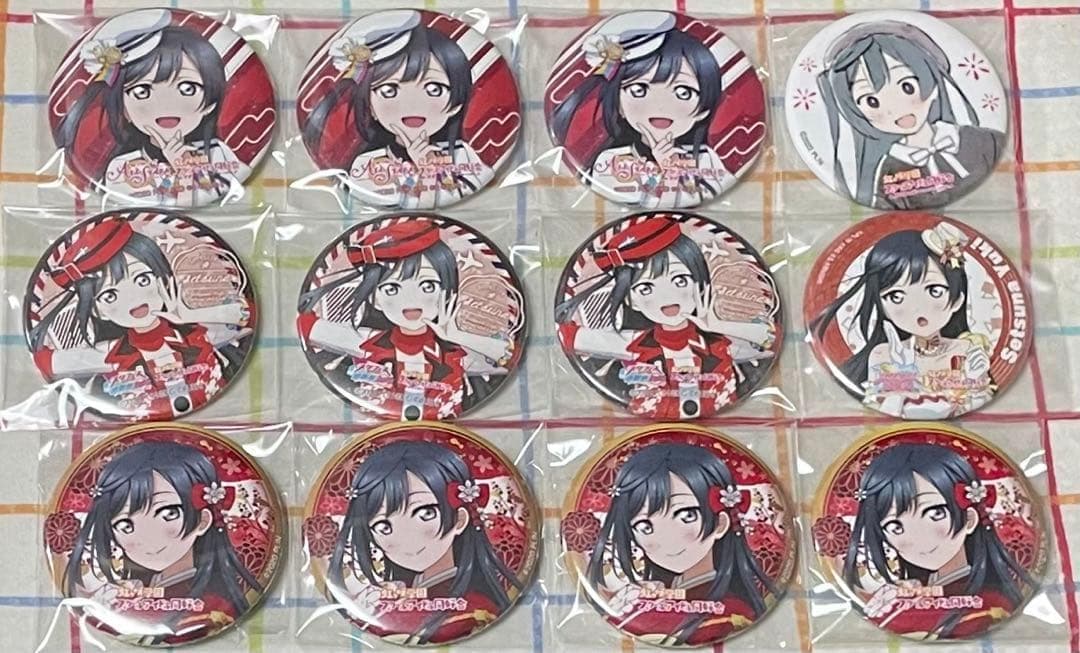 ラブライブ スク感 マルイ 缶バッジ 虹ヶ咲 せつ菜