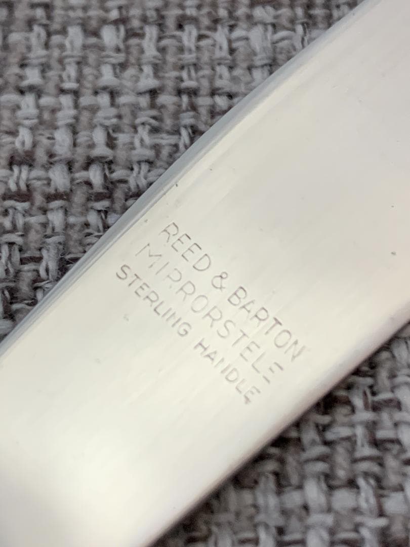 REED&BARTON 純銀製 リード＆バートン スターリングテーブルナイフ3本