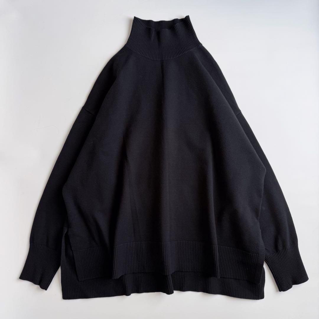 ★anton★ガリャルダガランテ 《全骨格対応》オーバータートルニット 黒