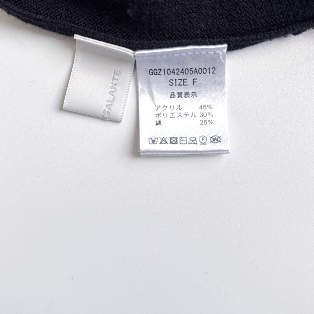 ★anton★ガリャルダガランテ 《全骨格対応》オーバータートルニット 黒