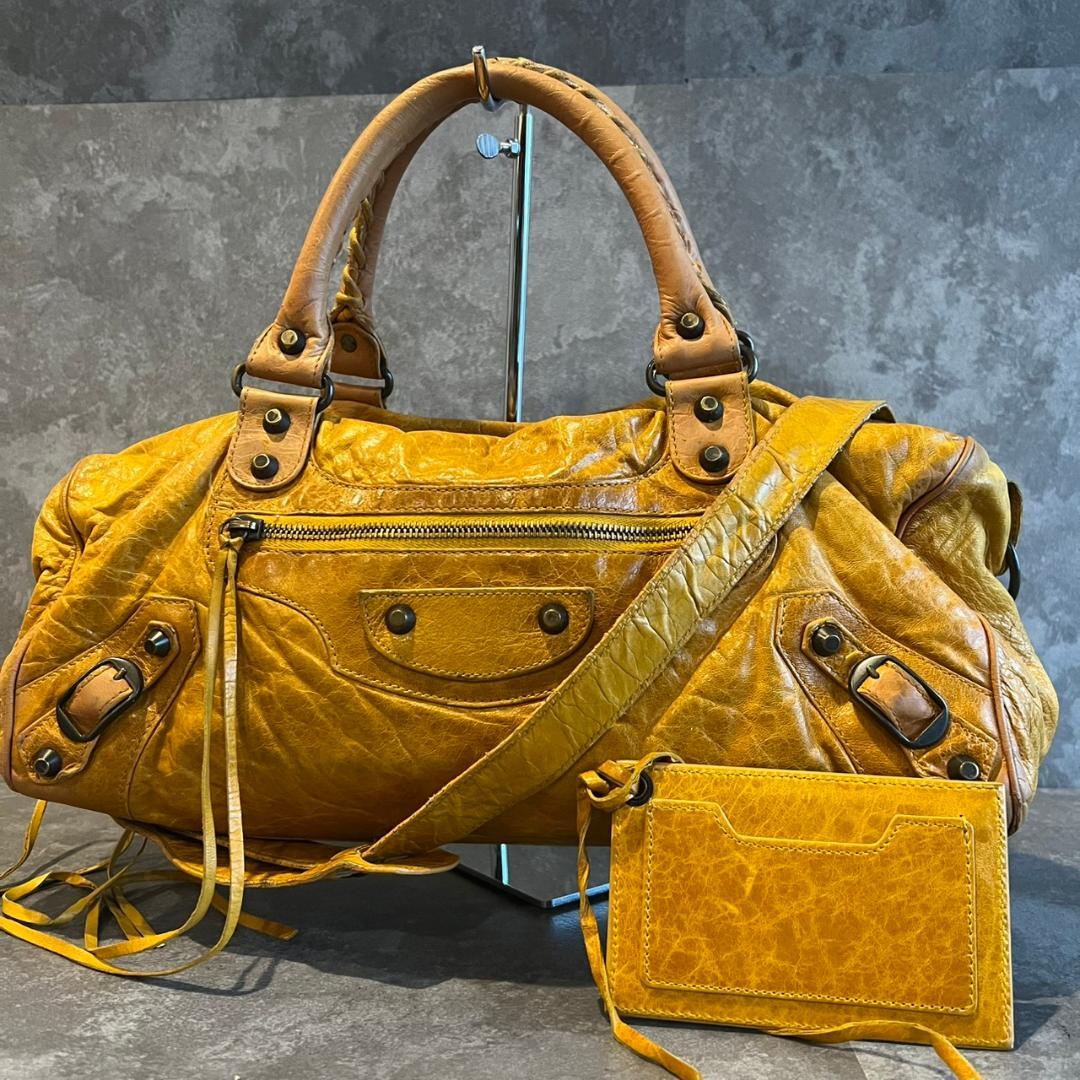 ⭐️BALENCIAGA⭐️バレンシアガ ツィギー 2way シティ バッグ 値下げ^_^美品 バレンシアガ ツィギーの2wayショルダーバッグ(正規品