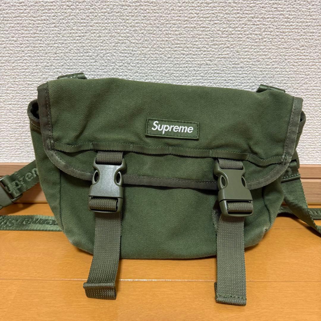 Supreme Mini Messenger Bag オリーブ 25ss Supreme - Supreme 2025SS Mini Messenger Bag Oliveの通販 by でぶ