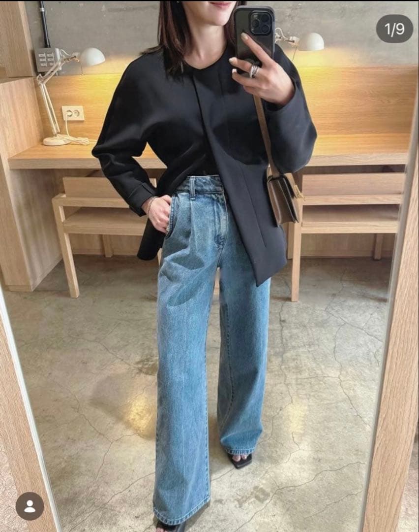 新品未使用　yonfa ヨンファ　sophia デニムパンツ