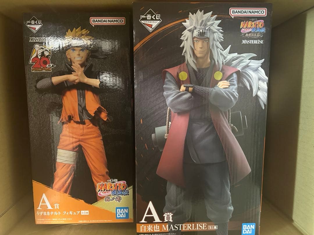 一番くじ NARUTO ナルト 疾風伝 ナルト　自来也　フィギュア