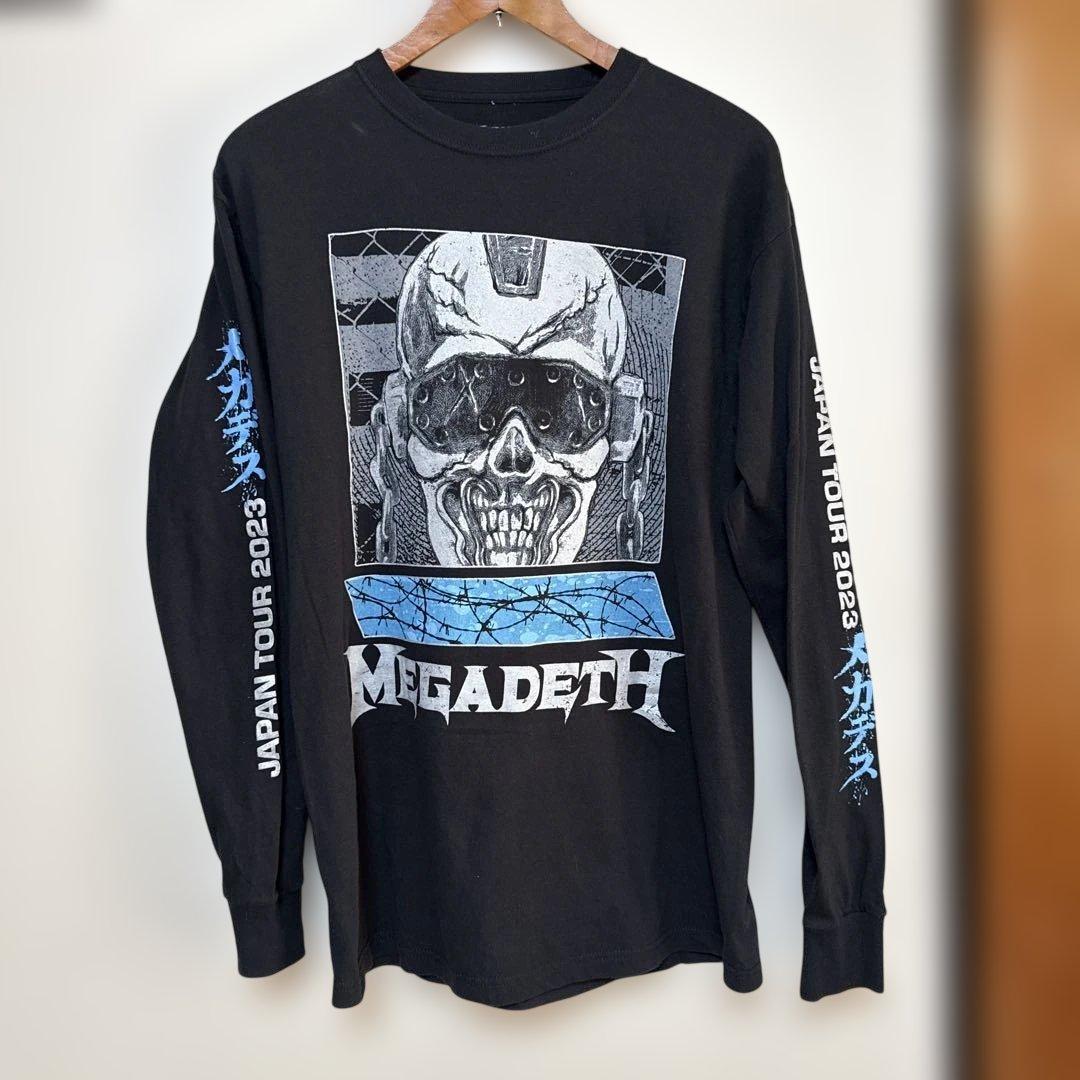 MEGADETH メガデス 2023 来日 ロンT Tシャツ M 武道館 - メルカリ