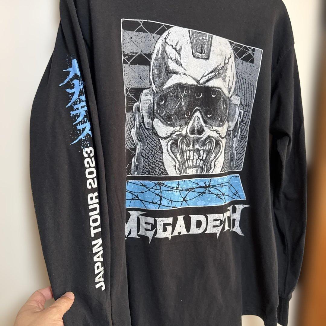 MEGADETH メガデス 2023 来日 ロンT Tシャツ M 武道館 - メルカリ