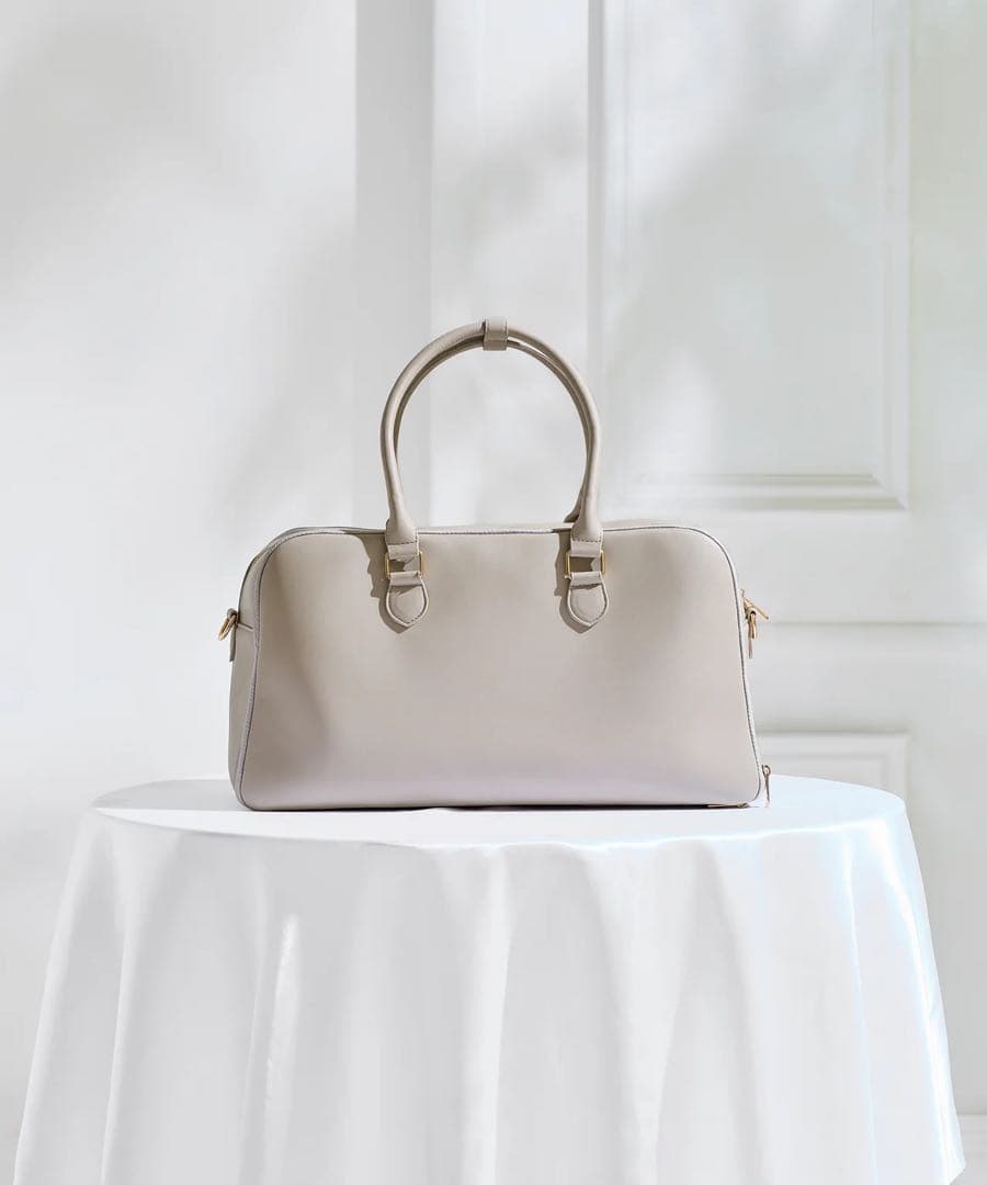 エパール3way Boston bagソフトグレージュ