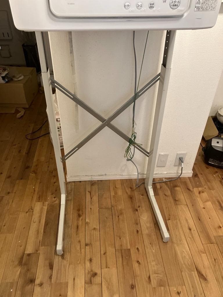 衣類乾燥機スタンド 東芝 ED-608に使用 - メルカリ