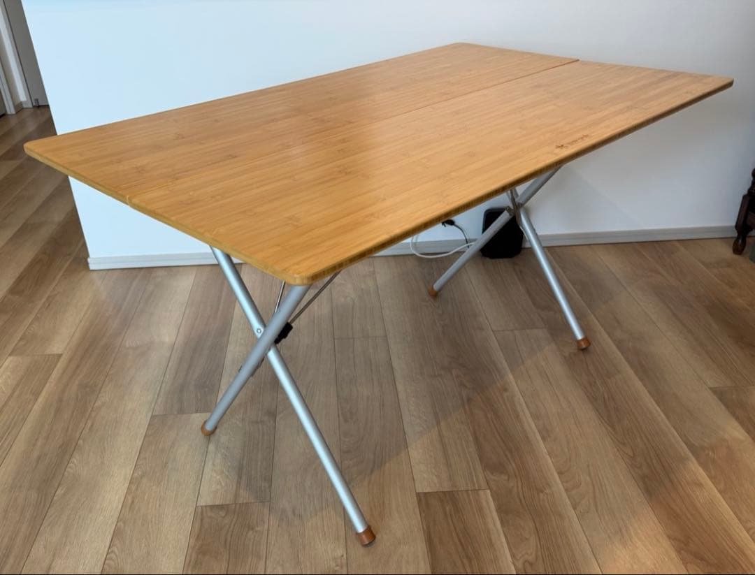 スノーピーク　ワンアクションテーブル ロング/竹/ peak