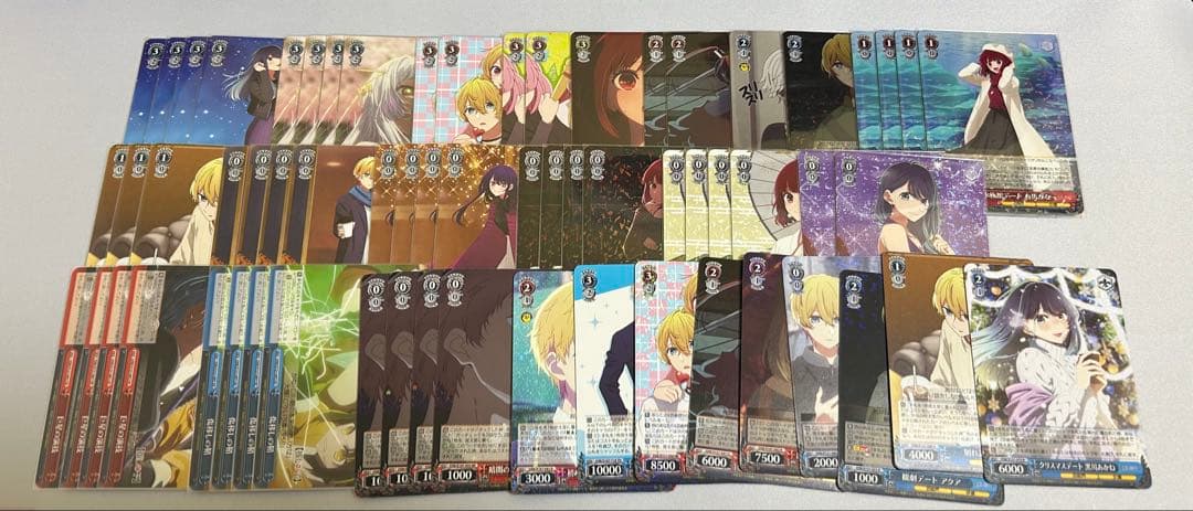 ヴァイスシュバルツ　推しの子　デッキ+デッキパーツ ヴァイスシュバルツ 推しの子 デッキ+デッキパーツの通販はau PAY