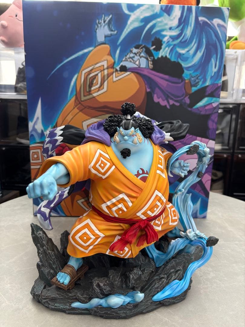 【最終値下げ】ワンピース ジンベエ ガレージキット　Gravity Studio ワンピース 海峡のジンベエ ガレージキット 塗装済み完成品 フィギュア