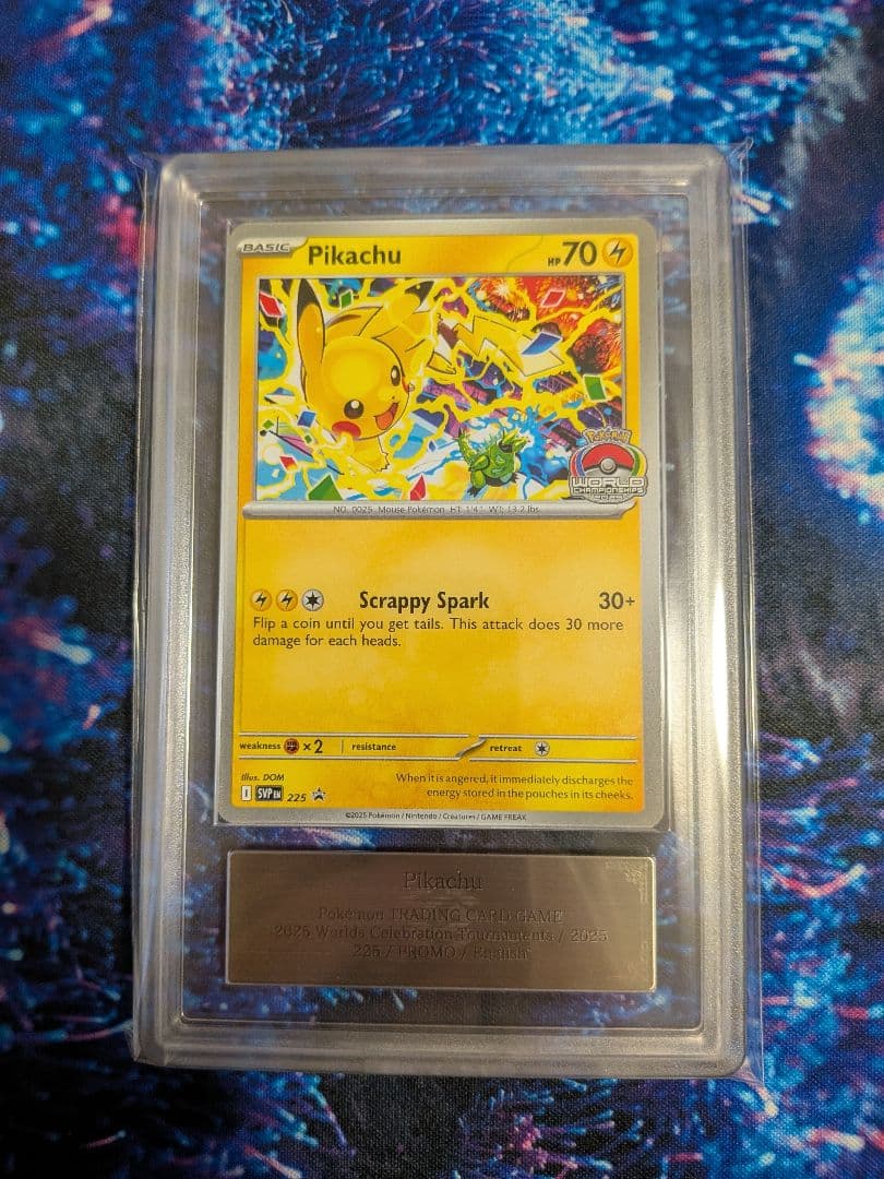 ARS10 ピカチュウ アナハイム wcs2025 225 鑑定書付 ピカチュウ(WCS2025/英語版)【P】{225}