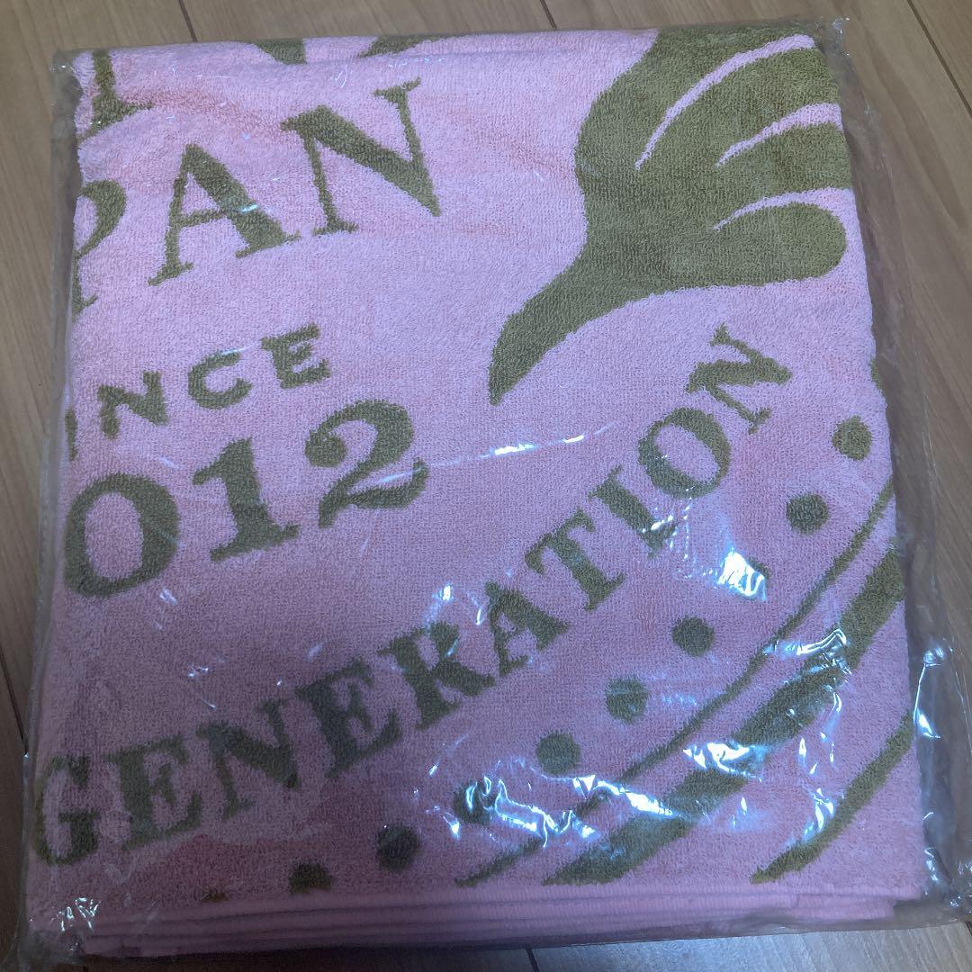 少女時代　FC限定フード付きタオル