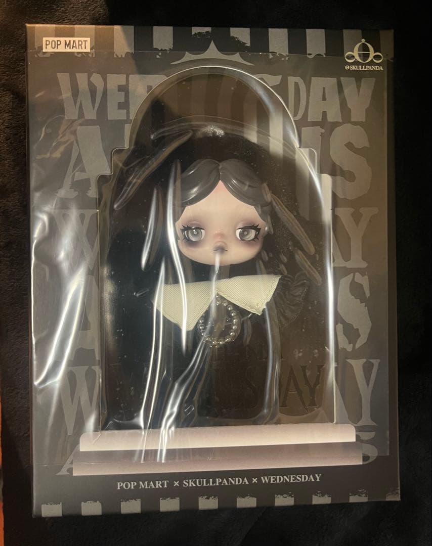 POPMART SKULLPANDA × Wednesday US限定