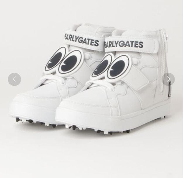 定価37400円 PEARLY GATES 目玉柄 スパイクシューズ 23cm