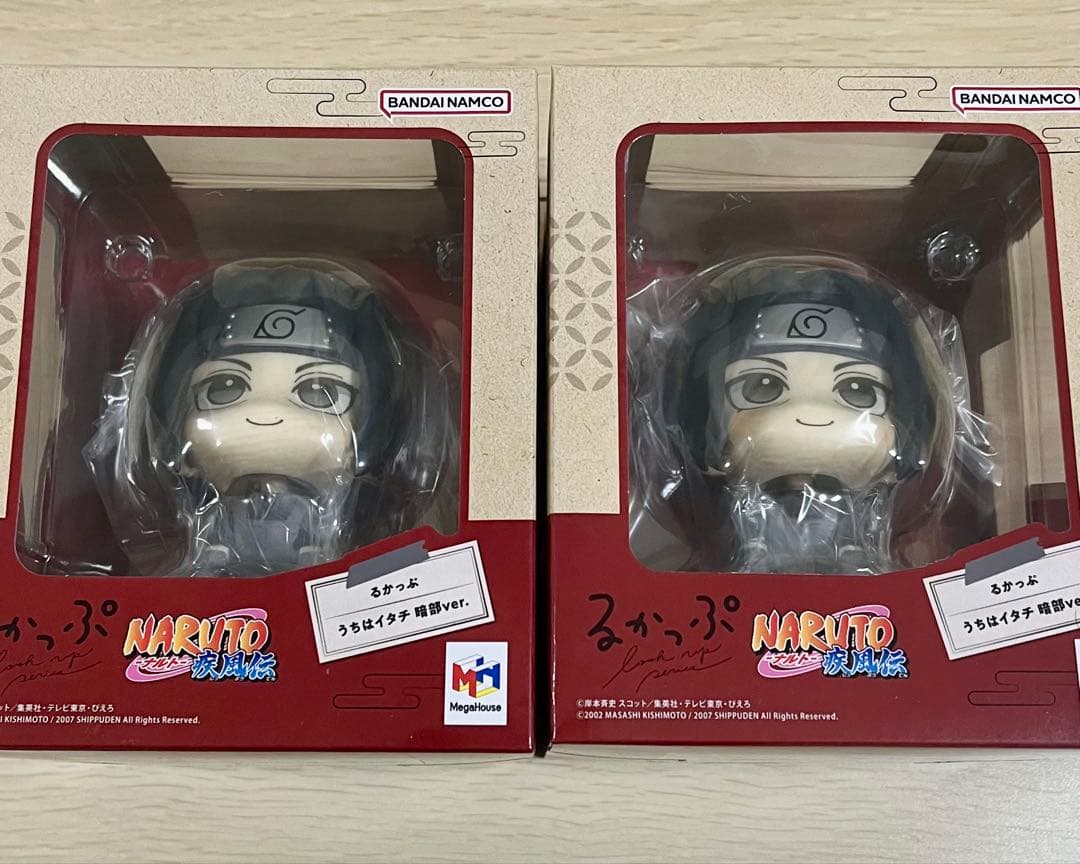NARUTO　 ナルト　うちはイタチ 暗部ver.　るかっぷ　2点セット