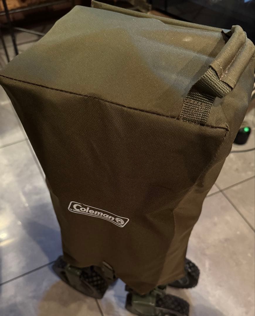 Coleman 折りたたみキャリーカート Amazon限定オリーブグリーン色