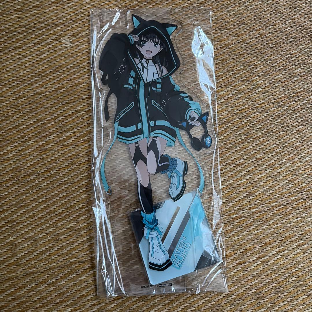 とある科学の超電磁砲T 抽選会 A賞 特大 アクリル フィギュア 佐天涙子 とある科学の超電磁砲2 佐天涙子 アクリルブロック SNS導入記念