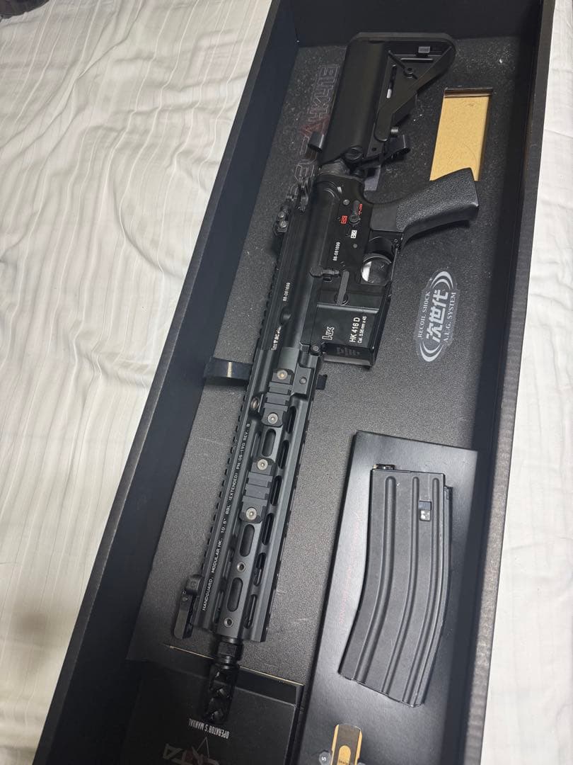 東京マルイ　次世代電動ガン　HK416D デルタカスタム Black HK416 デルタカスタム - 次世代電動ガン | 東京マルイ エアソフトガン