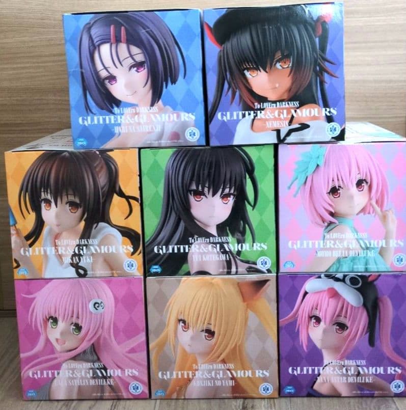【未開封】To LOVEる - とらぶる - ダークネスフィギュア　8点セット