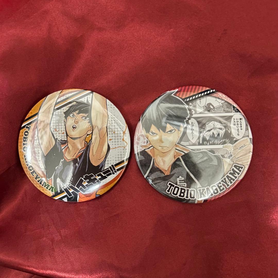 影山飛雄 影山 ハイキュー コレクション缶バッジ HEROES