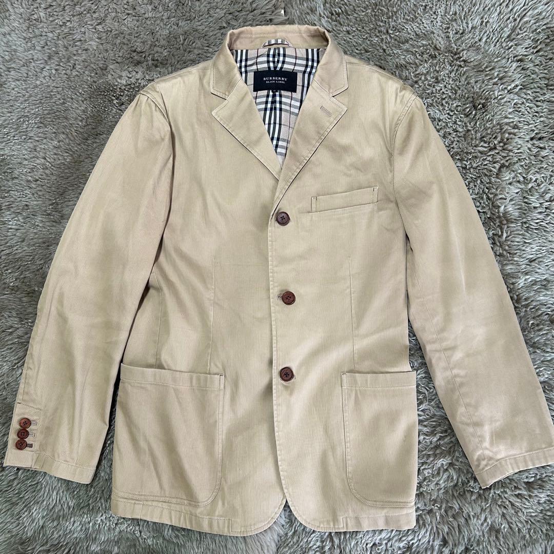 BURBERRY BLACK LABEL テーラードジャケット M ベージュ - メルカリ